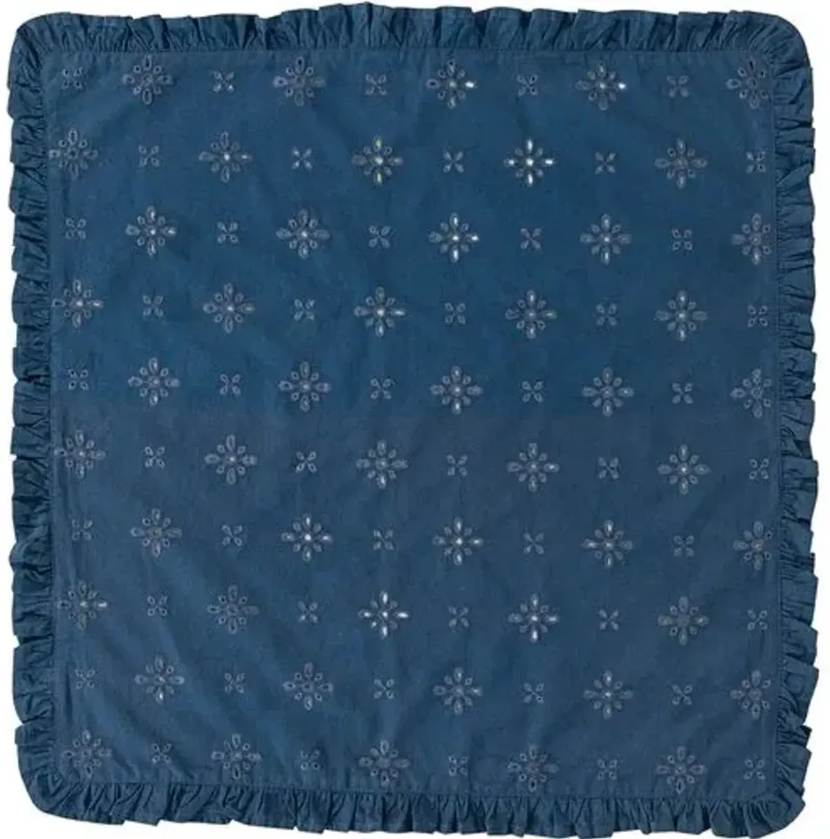 Eyelet Napkin -Juliska - Blue