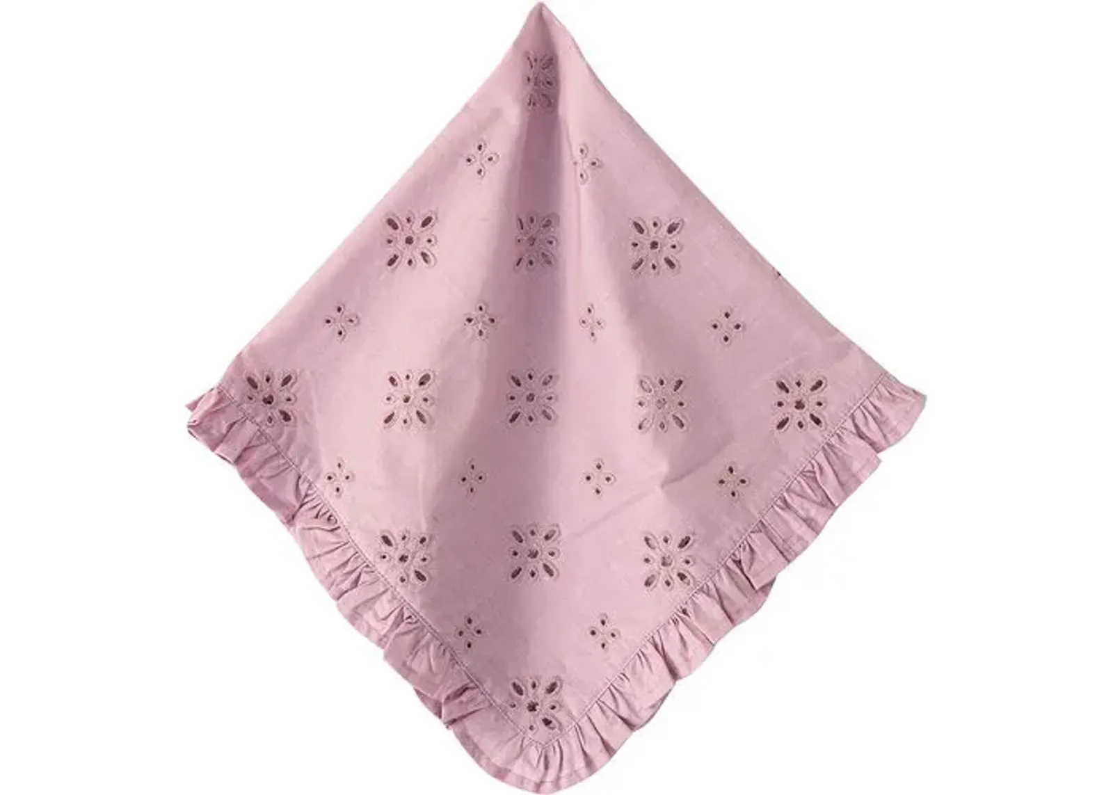 Eyelet Napkin -Juliska - Purple