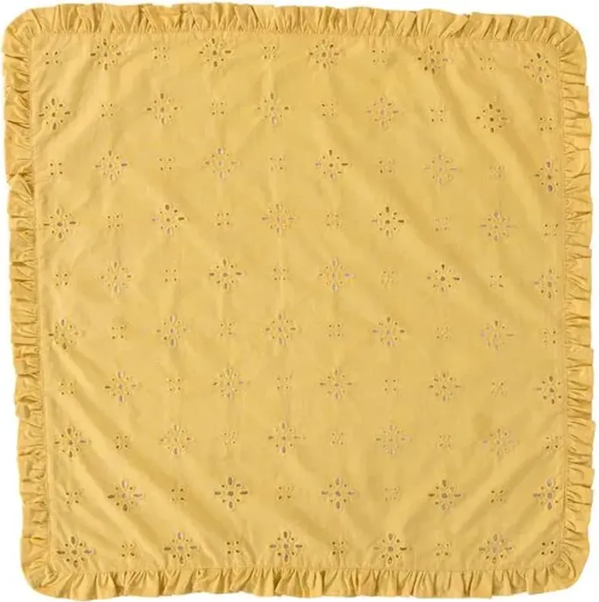 Eyelet Napkin -Juliska - Yellow