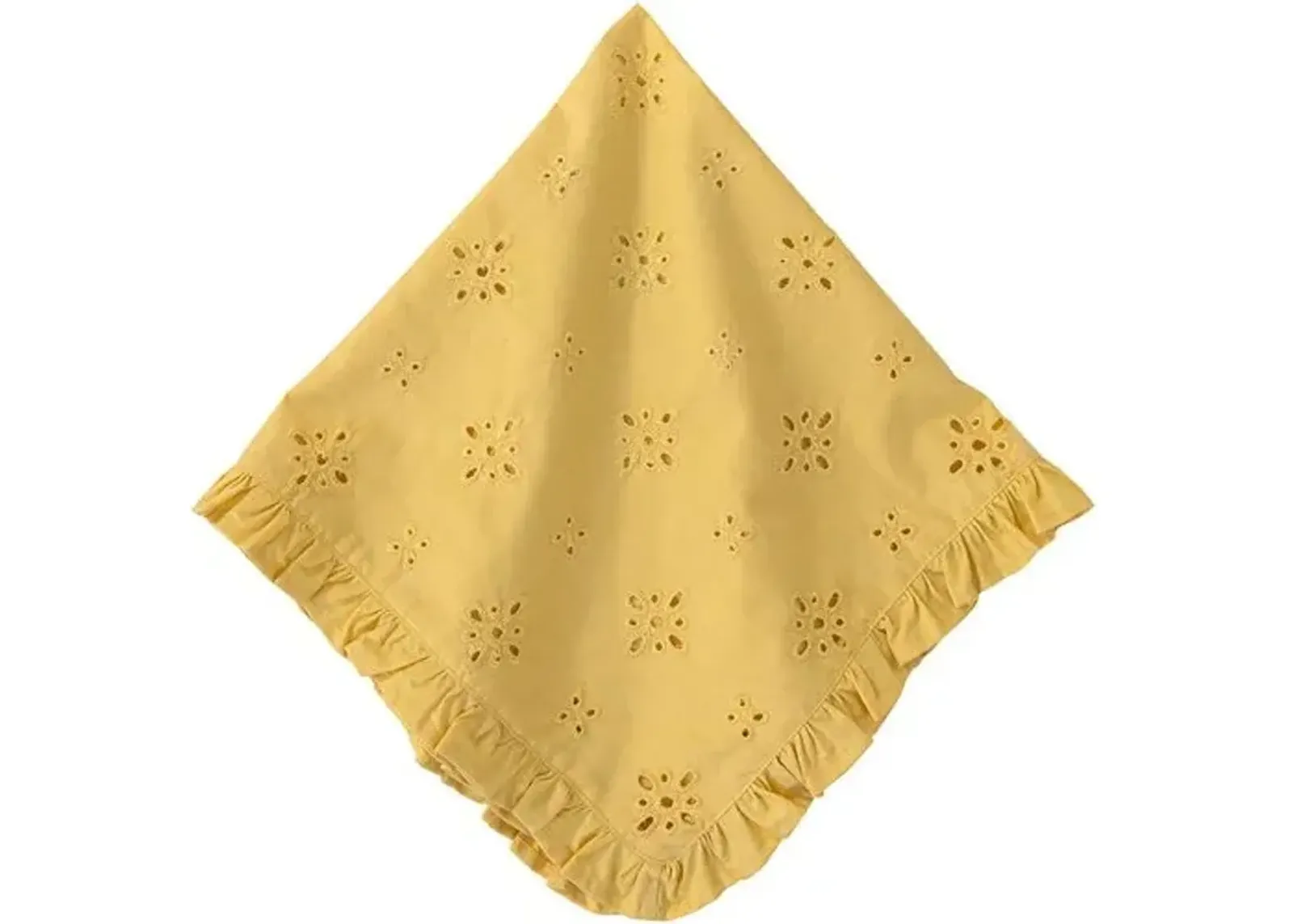 Eyelet Napkin -Juliska - Yellow