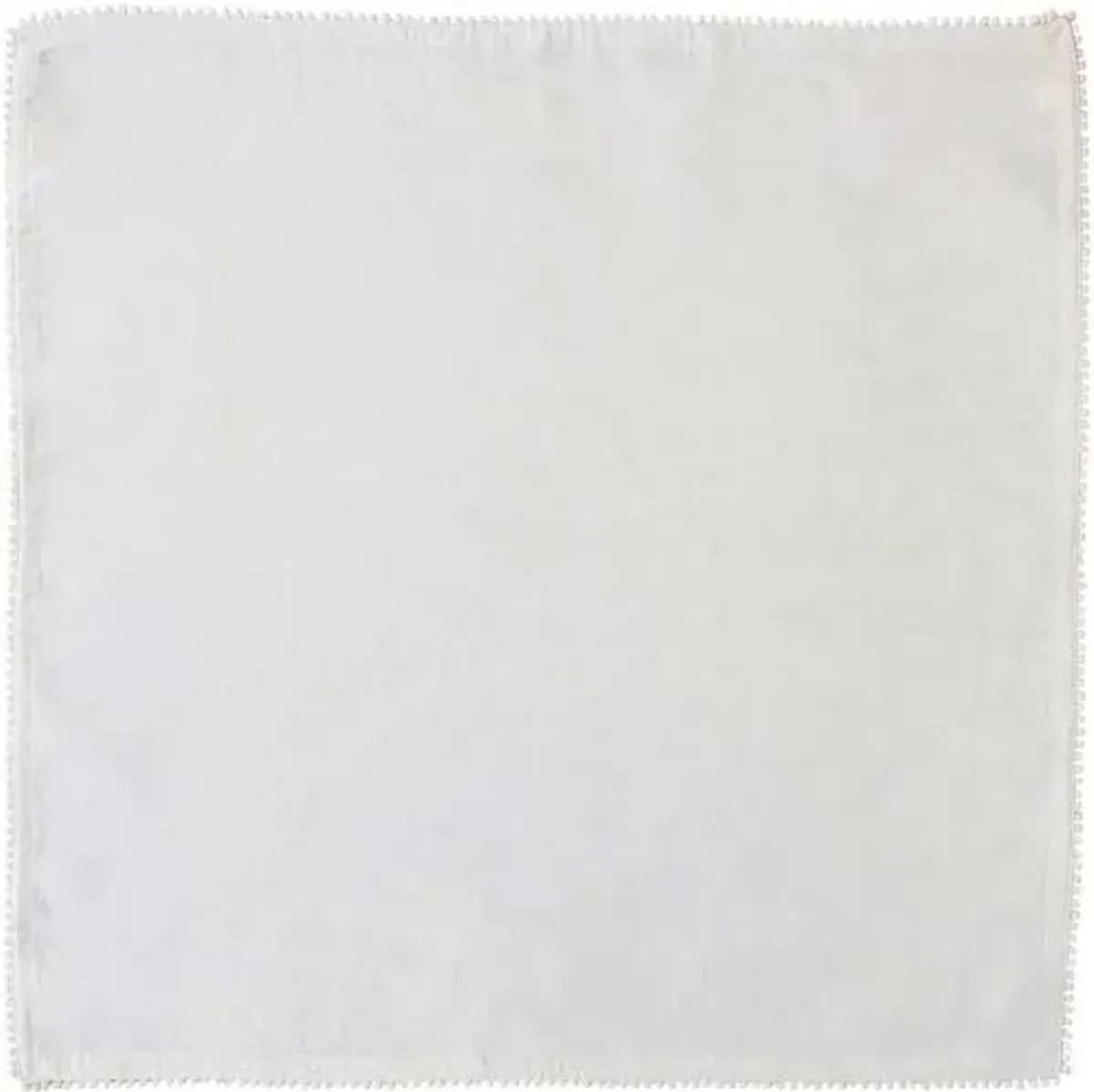 Berry Trim Napkin - Juliska - White