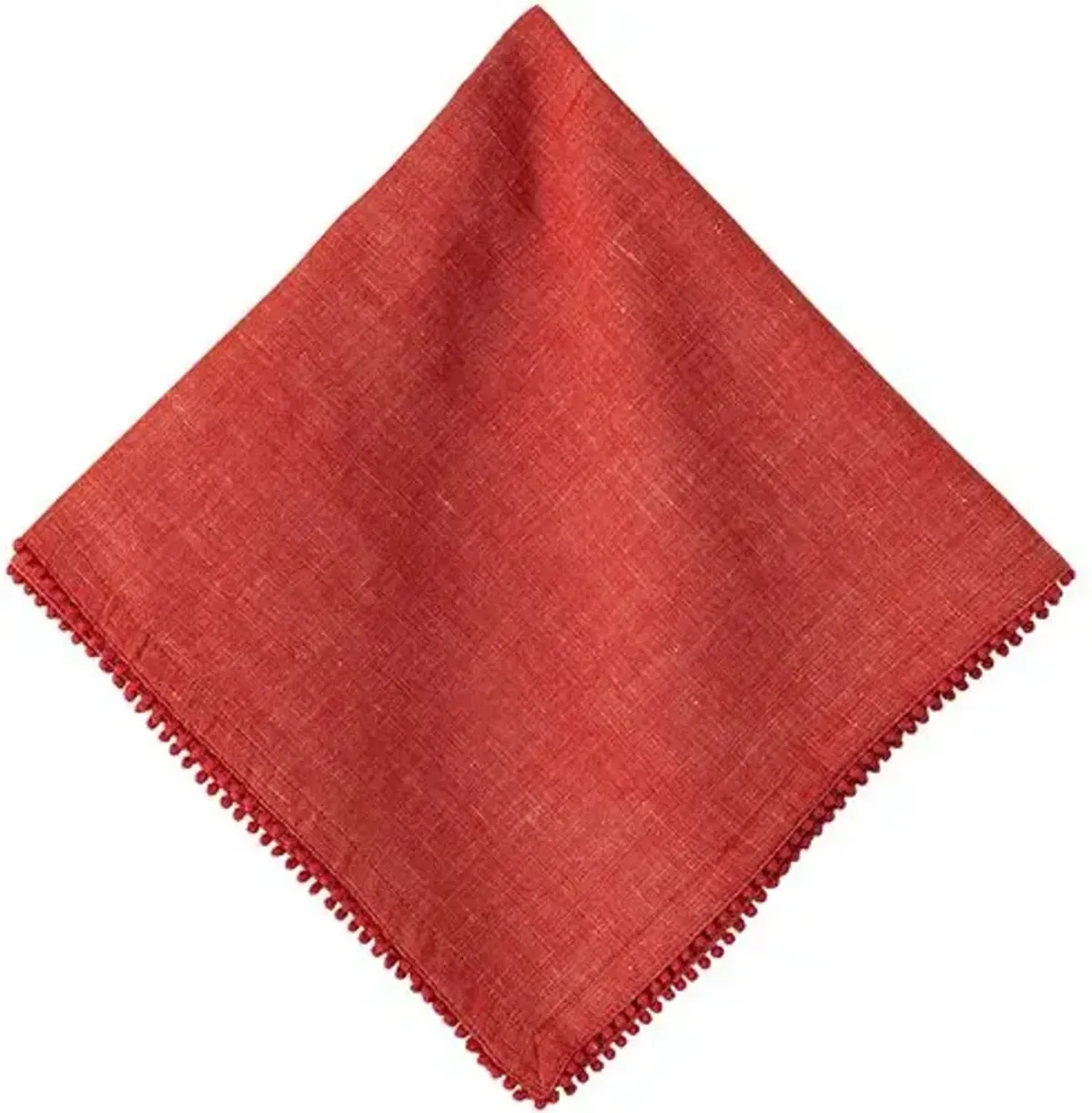 Berry Trim Napkin - Juliska - Red