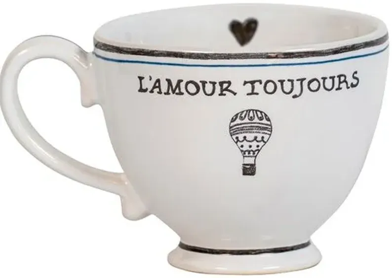 L'Amour Toujours Cup - Juliska - White