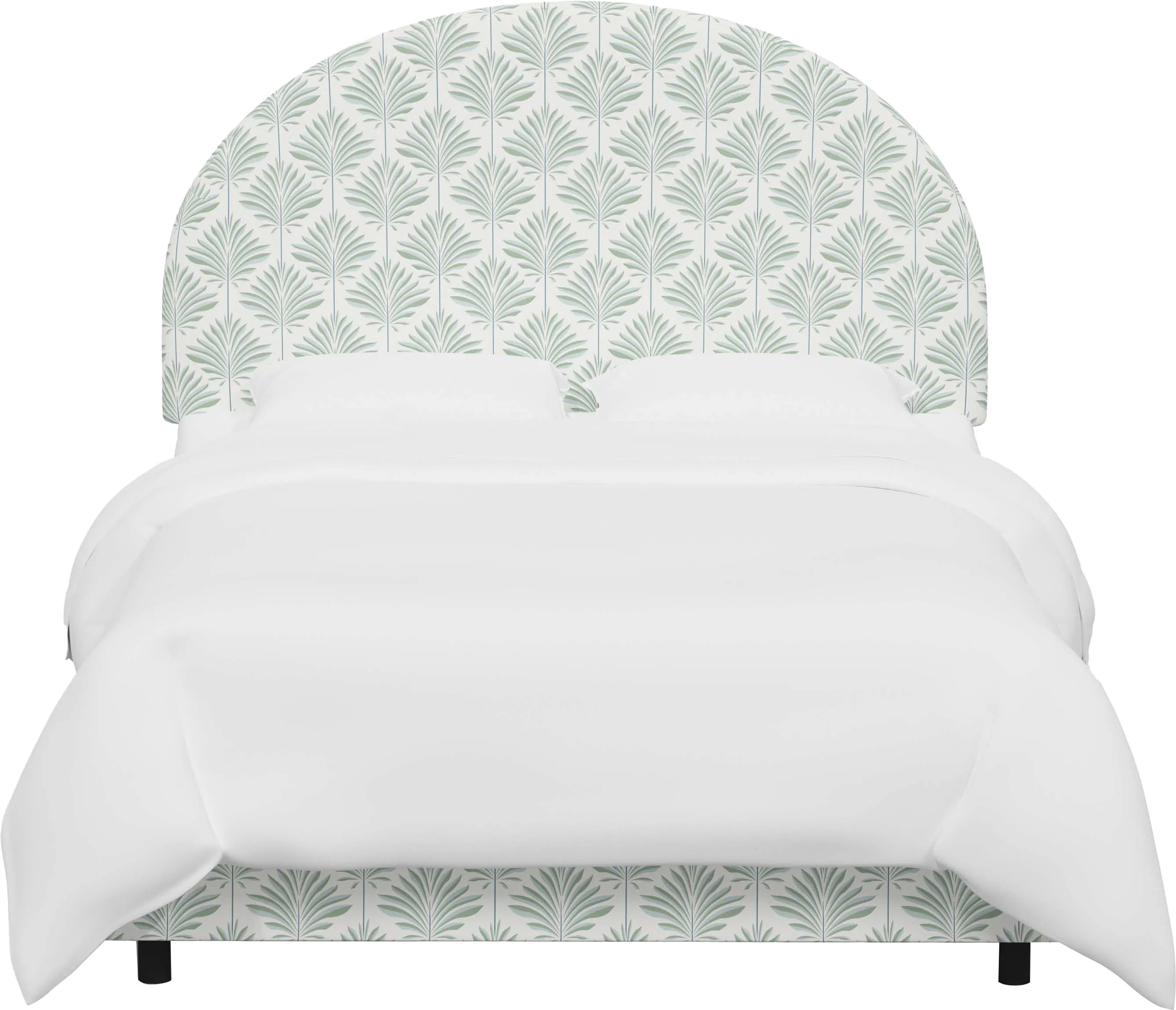 Miliana Arched Bed - Cerifera Palm - Green - Exclusive