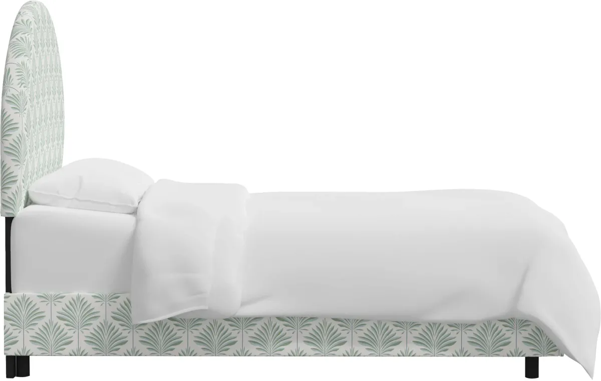 Miliana Arched Bed - Cerifera Palm - Green - Exclusive