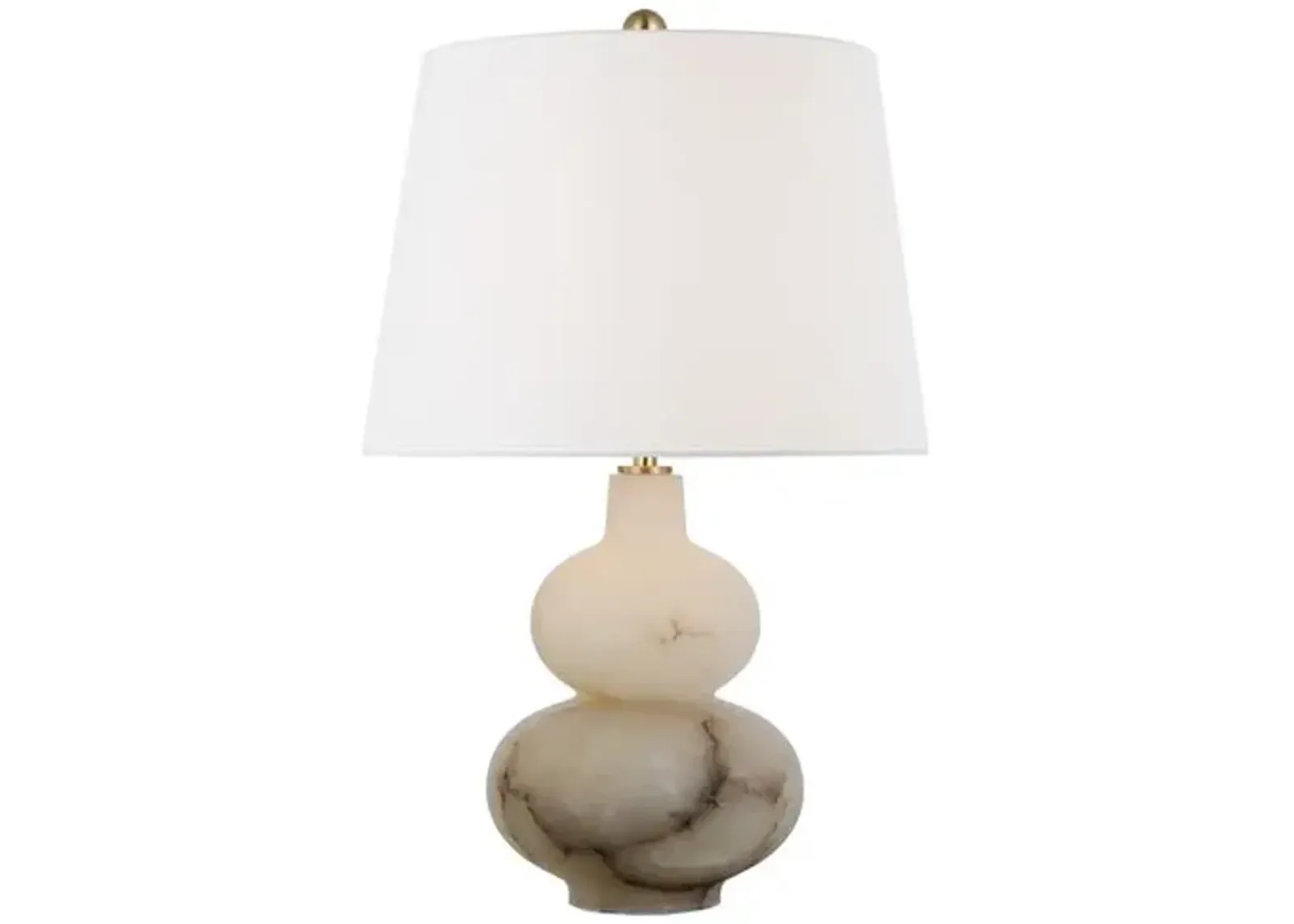 Visual Comfort - Ciccio Table Lamp - Alabaster - Ivory