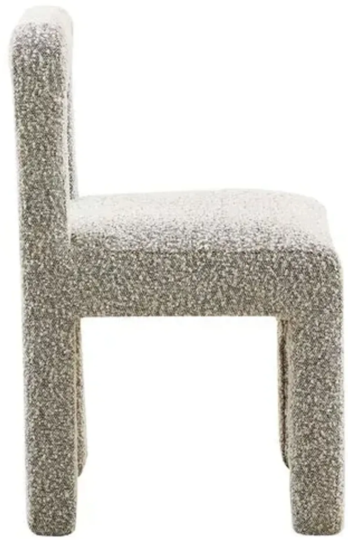 Amber Dining Chair - Boucle - Gray