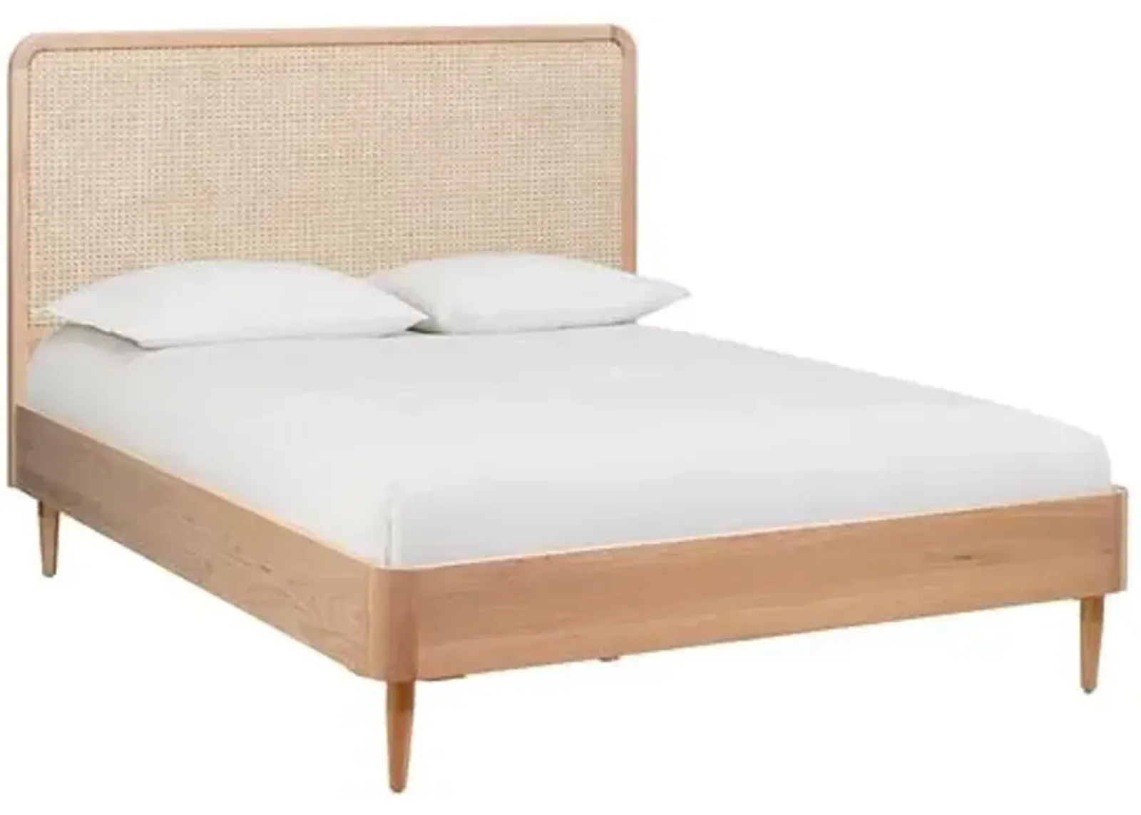 Coraline Cane Bed - Natural - Handcrafted - Beige