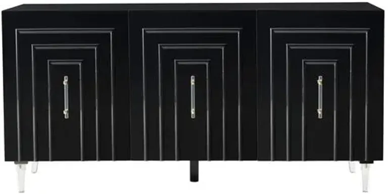 Frankie Lacquer Buffet/Sideboard - Black