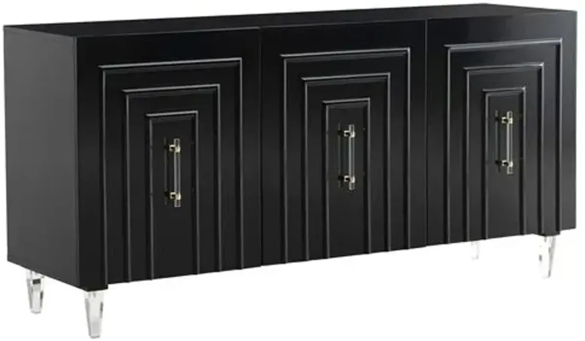 Frankie Lacquer Buffet/Sideboard - Black