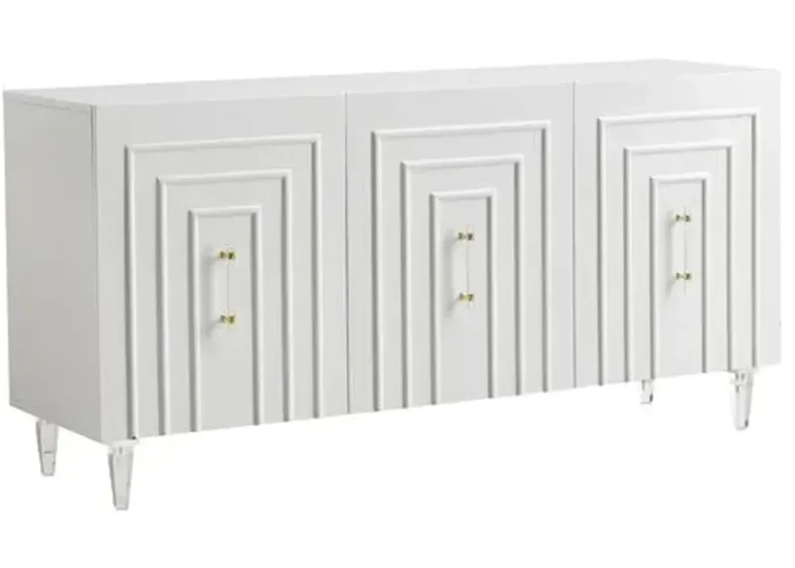 Frankie Lacquer Buffet/Sideboard - White