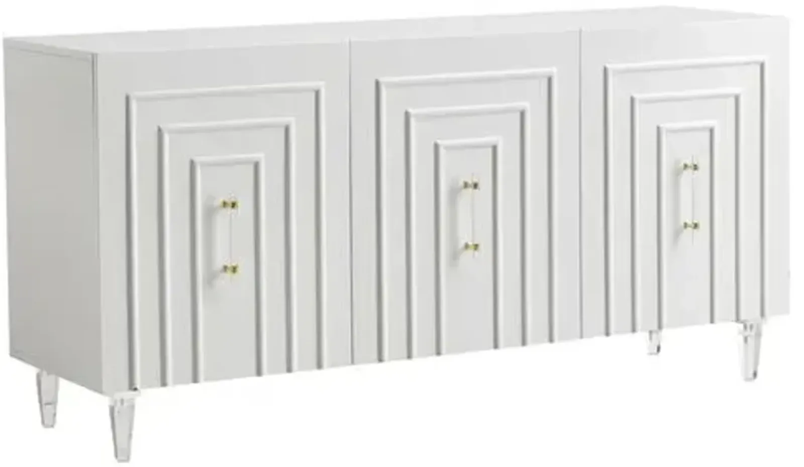 Frankie Lacquer Buffet/Sideboard - White