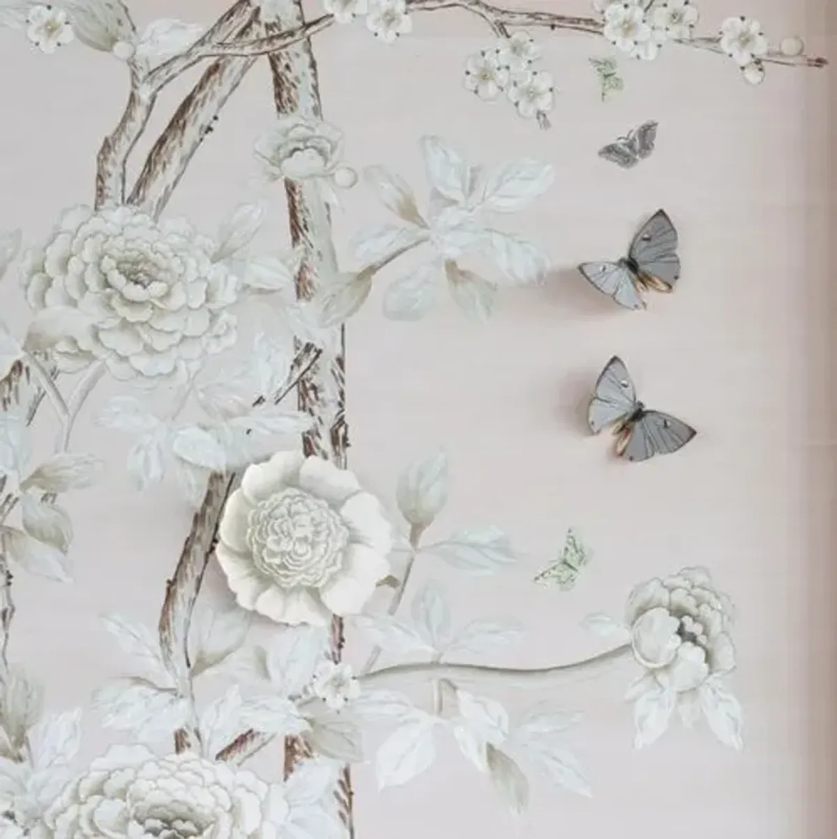 Starling Chinoiserie - Dawn Wolfe Design - Pink