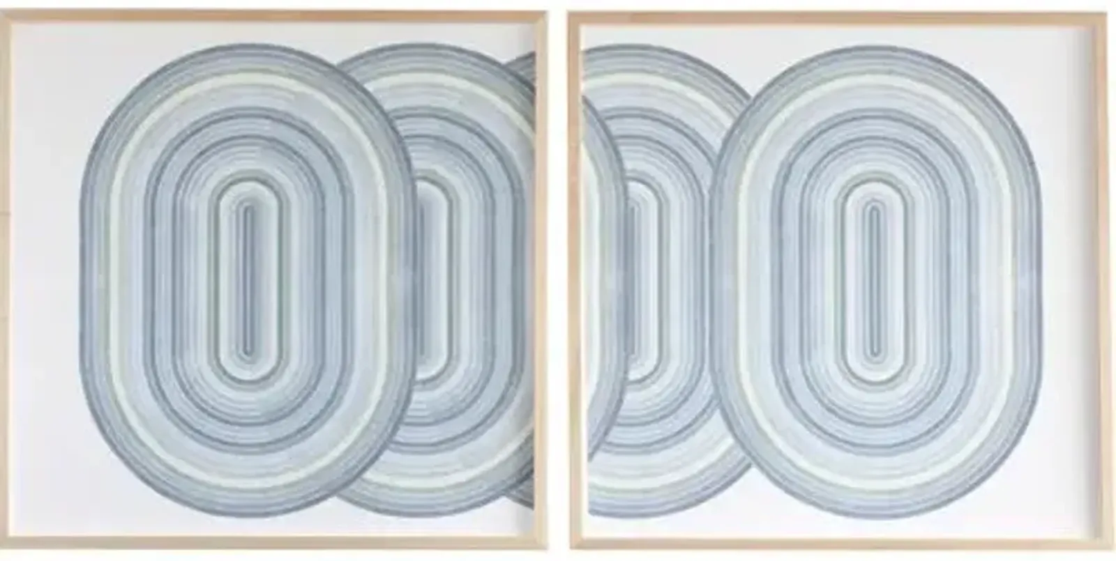 Deco Diptych - Dawn Wolfe Design - Green