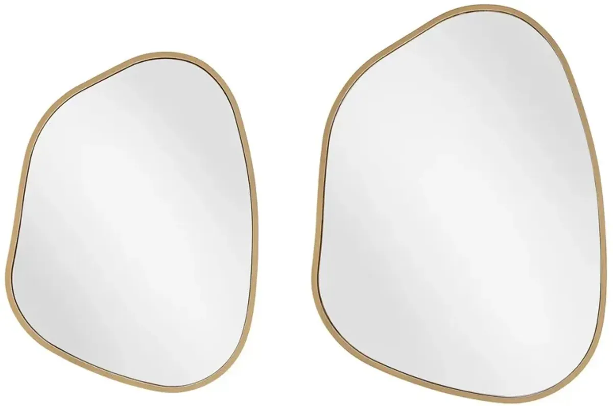 Gallett Accent Mirror, Soft Gold