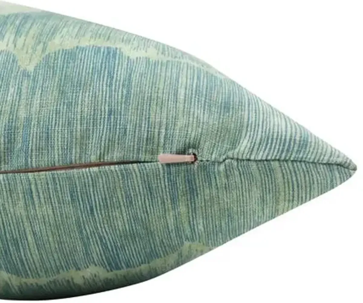 Avery 22x22 Pillow - Jadestone - The Piper Collection