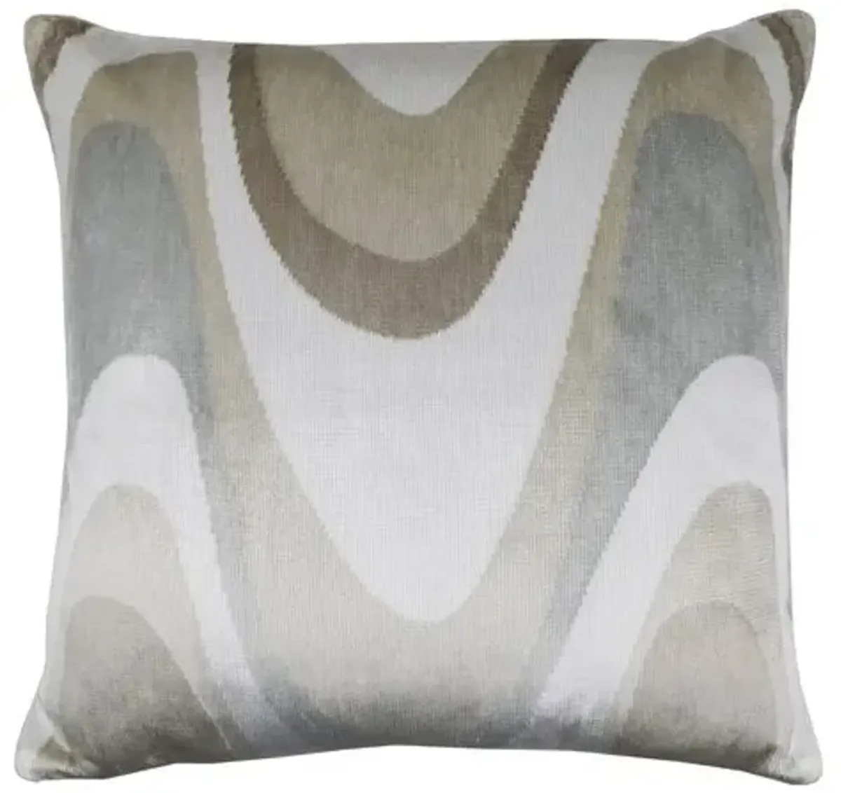 Harlow 22x22 Velvet Pillow - Serene - The Piper Collection