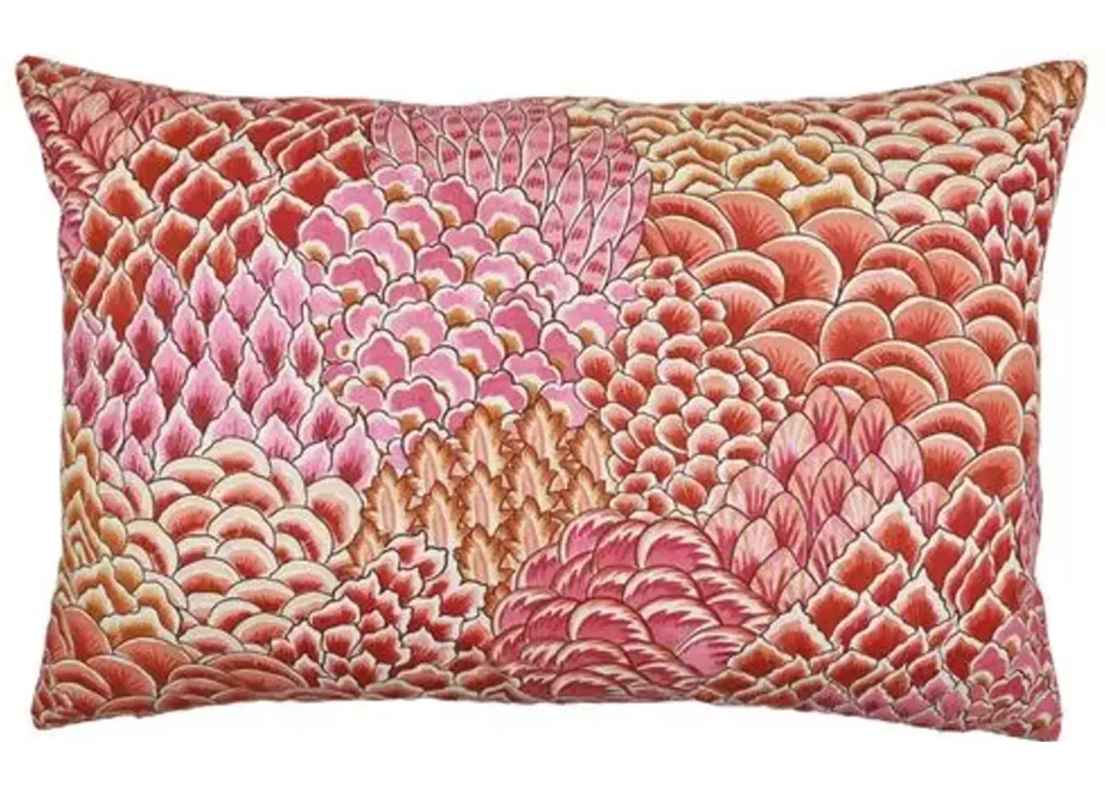 Layla 16x24 Lumbar Pillow - Pink - The Piper Collection