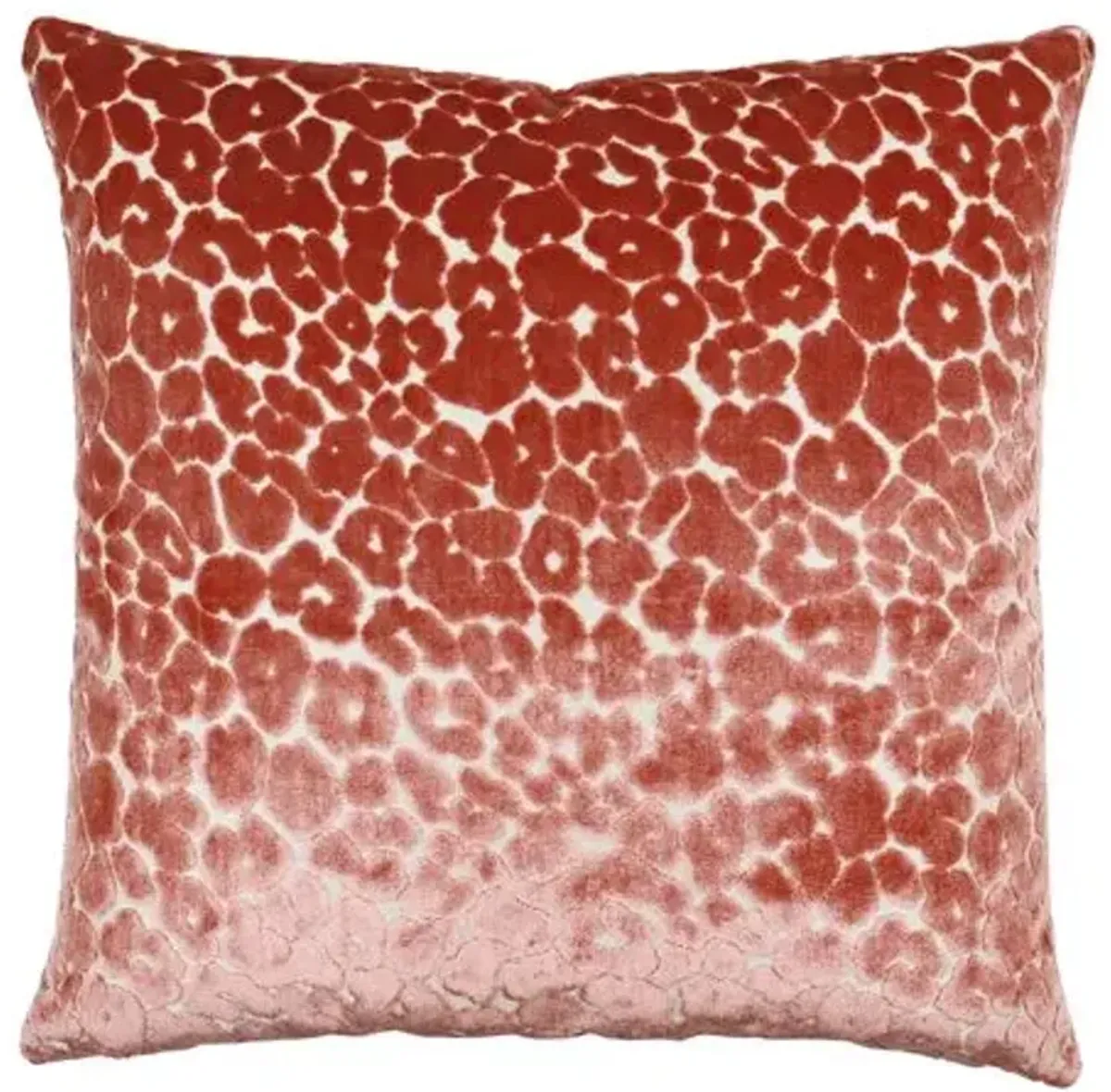 Madison 22x22 Velvet Leopard Pillow - The Piper Collection