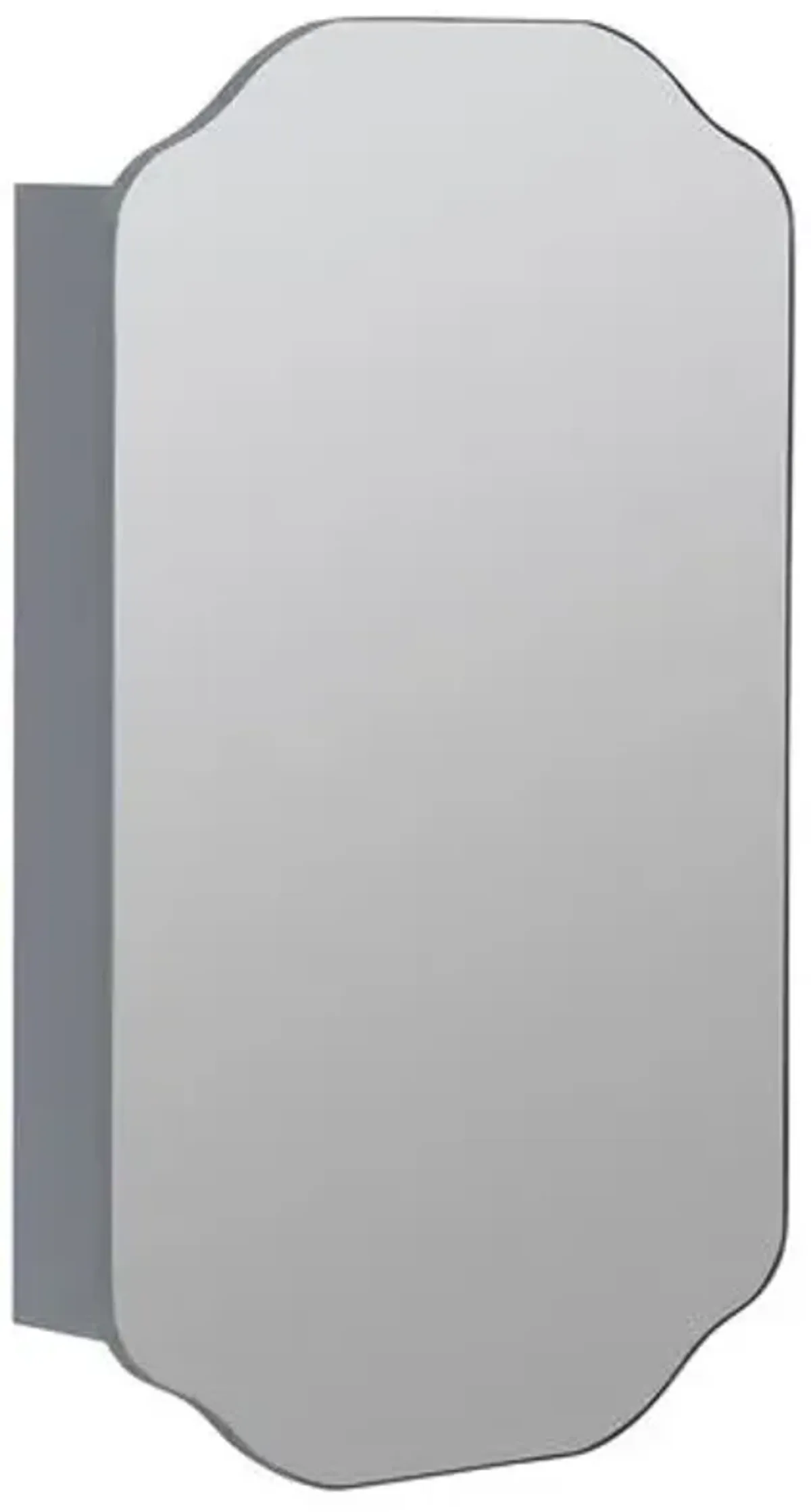 Sebastian Mirror Medicine Cabinet - Silver