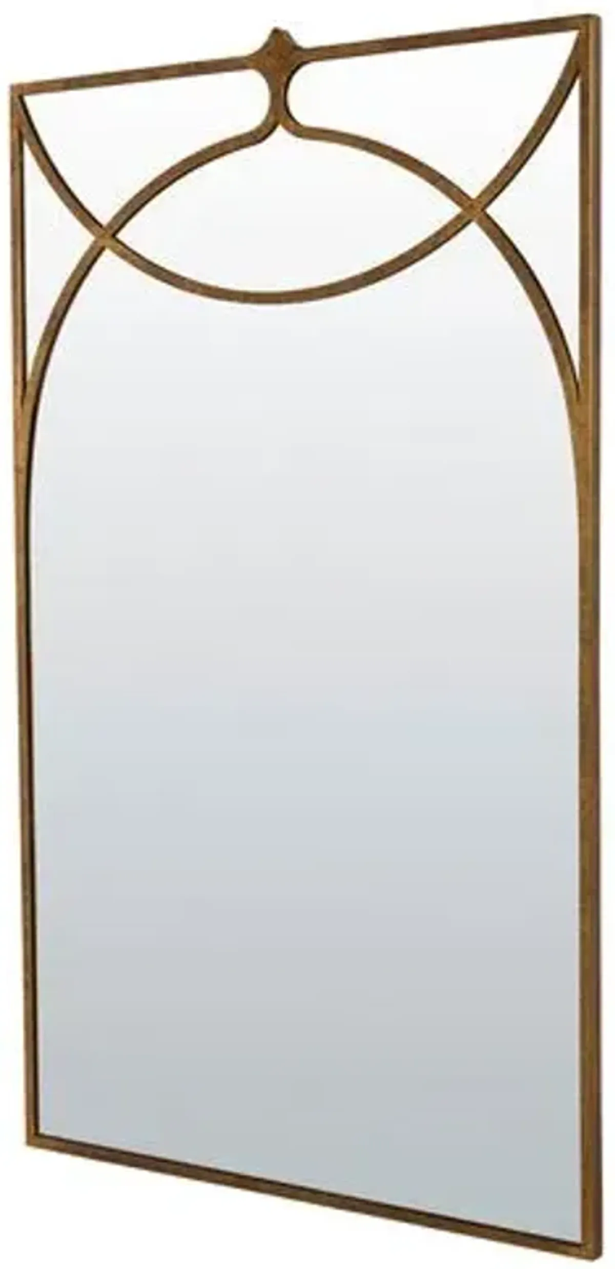 Swan Wall Mirror - Gilded Gold - Gabby