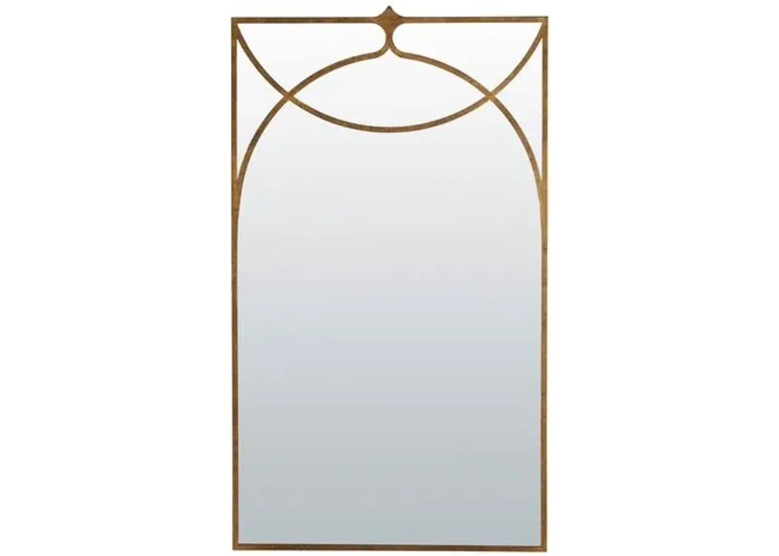 Swan Wall Mirror - Gilded Gold - Gabby