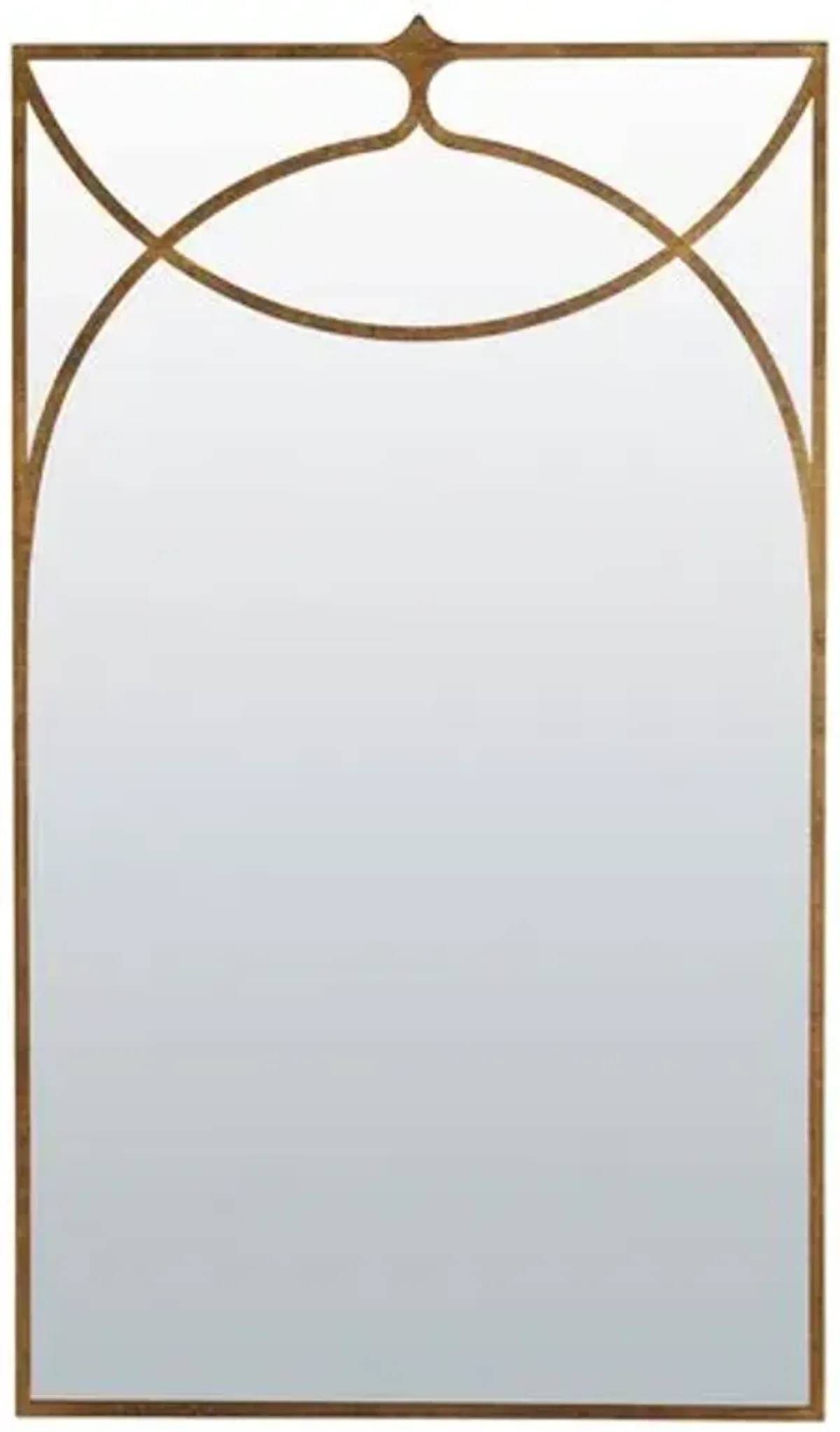 Swan Wall Mirror - Gilded Gold - Gabby