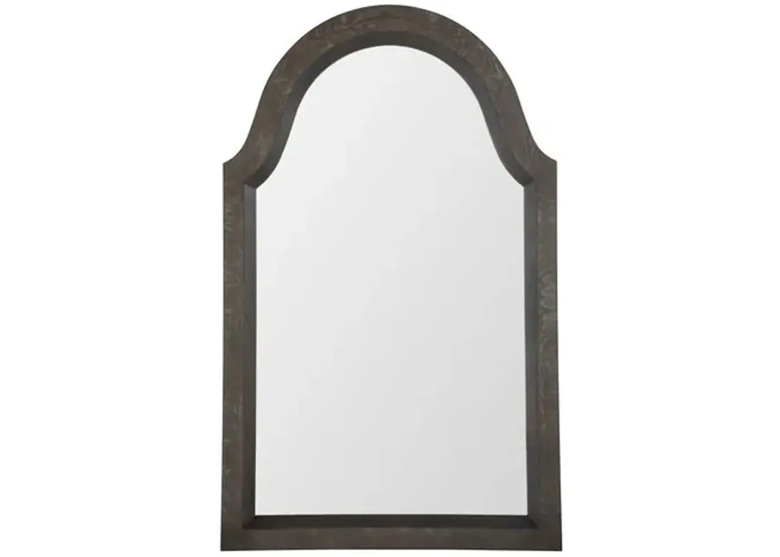 Bronson Arched Wall Mirror - Dark Grey Mindy - Gabby