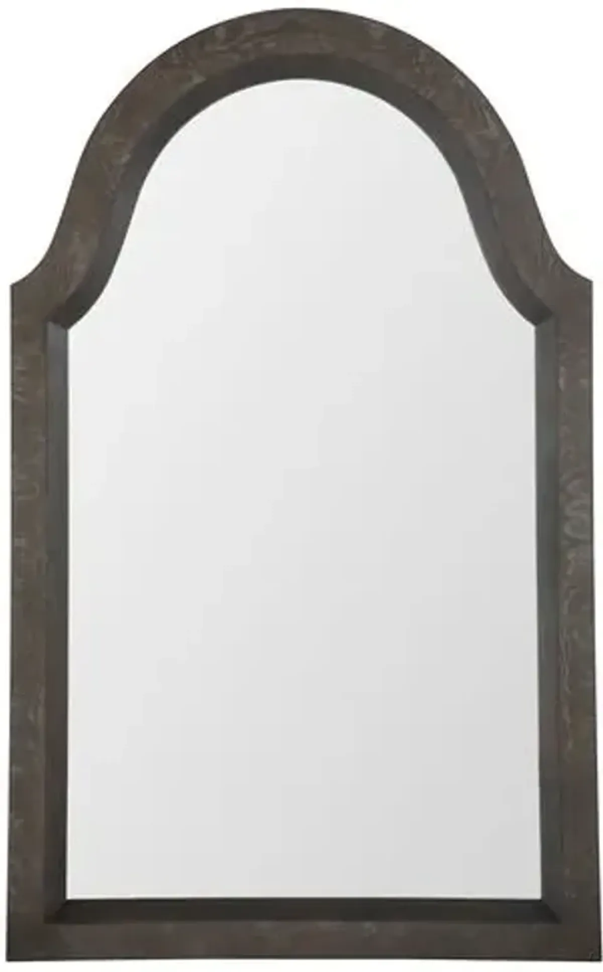 Bronson Arched Wall Mirror - Dark Grey Mindy - Gabby