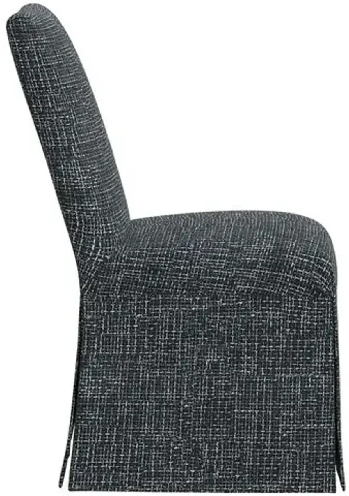 Owen Slipcover Dining Chair - Basketweave - Blue