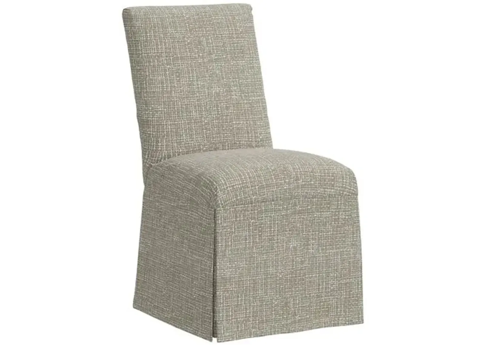 Owen Slipcover Dining Chair - Basketweave - Beige