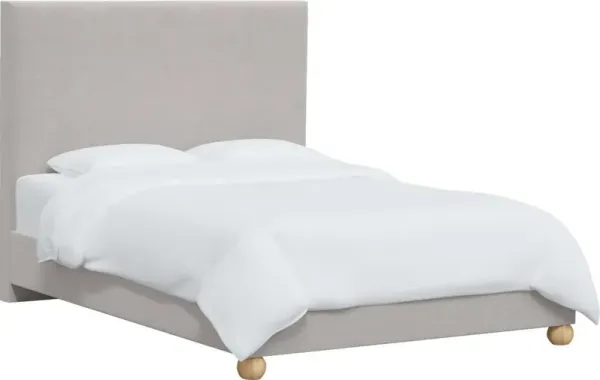 Luna Floor Length Bed, Velvet