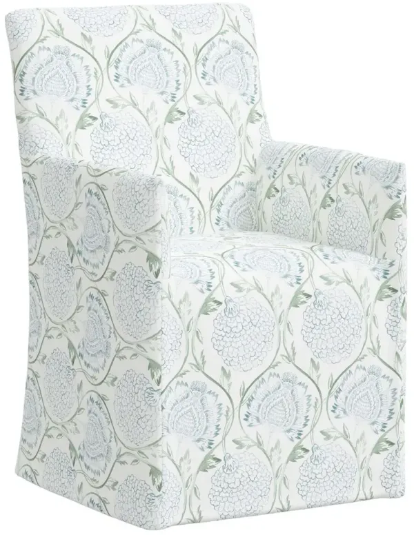 Edith Slipcover Dining Armchair, Ranjit Floral