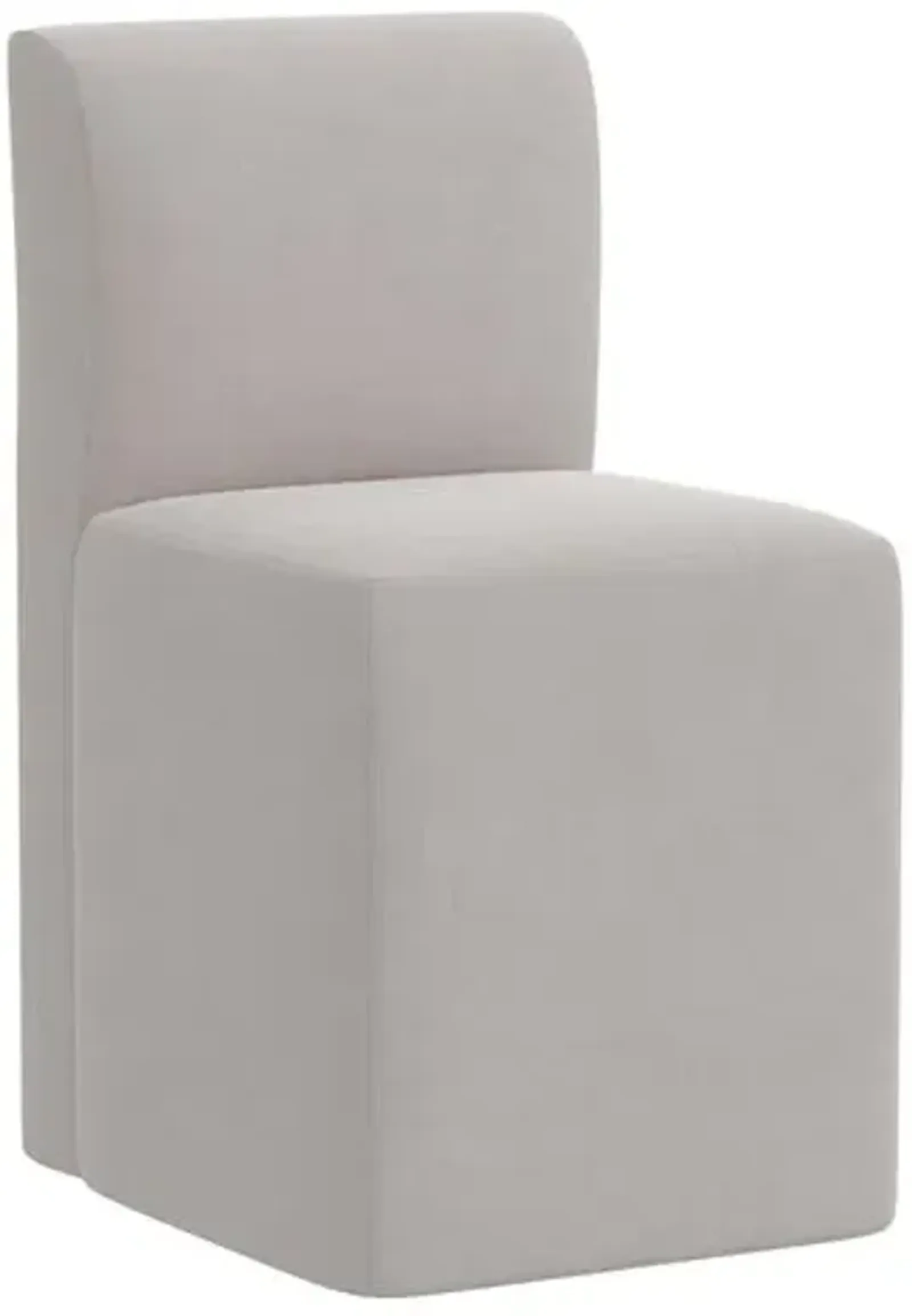 Graham Dining Chair - Velvet - Gray