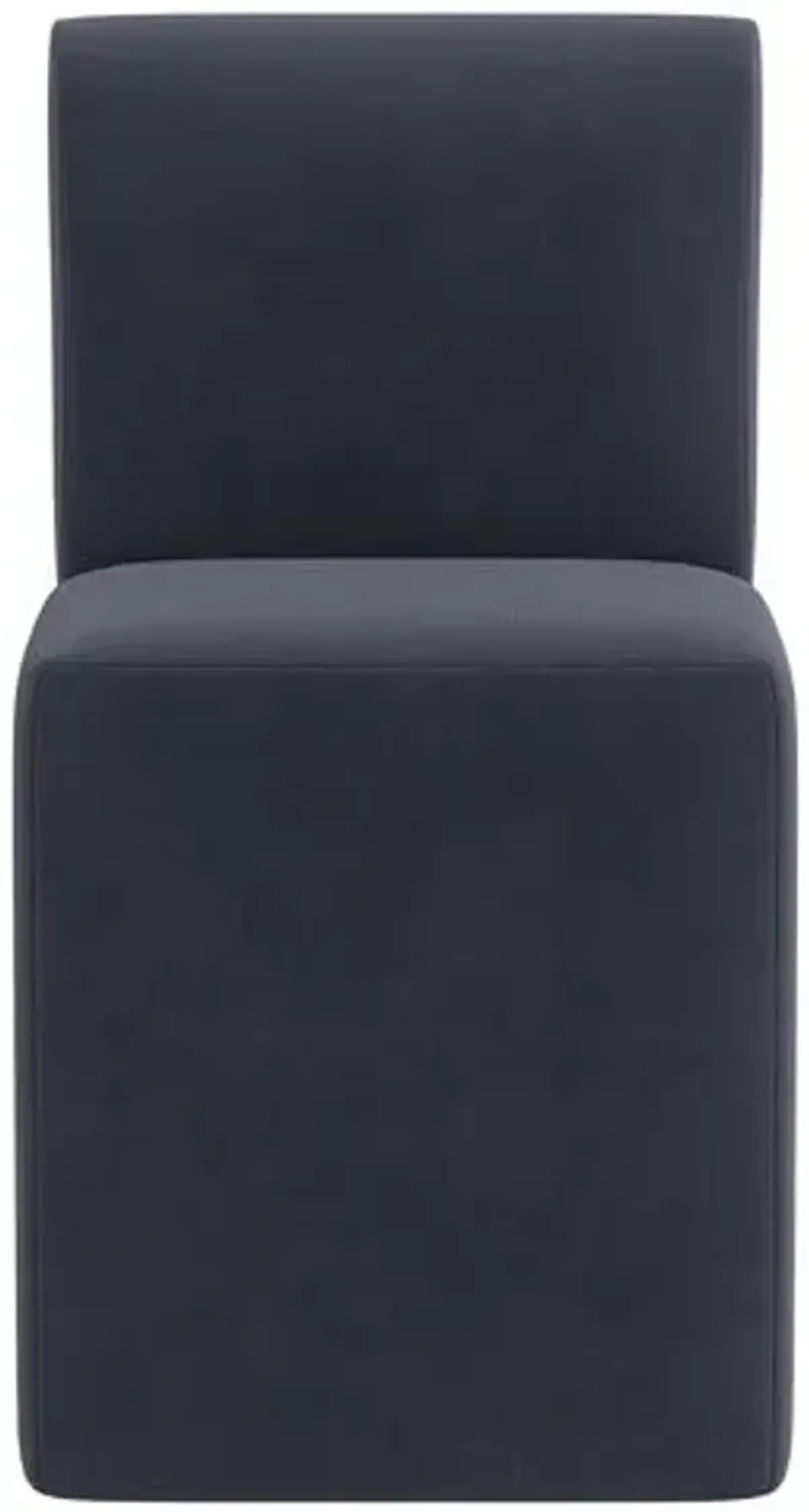 Graham Dining Chair - Velvet - Blue