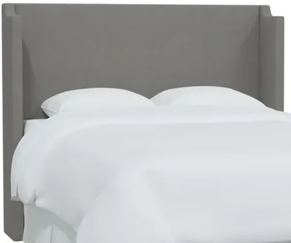 Josie Wingback Headboard - Linen - Gray
