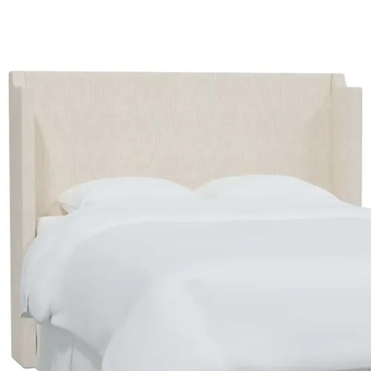 Josie Wingback Headboard - Linen - Beige