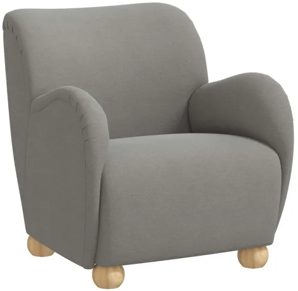 Luna Accent Chair, Linen