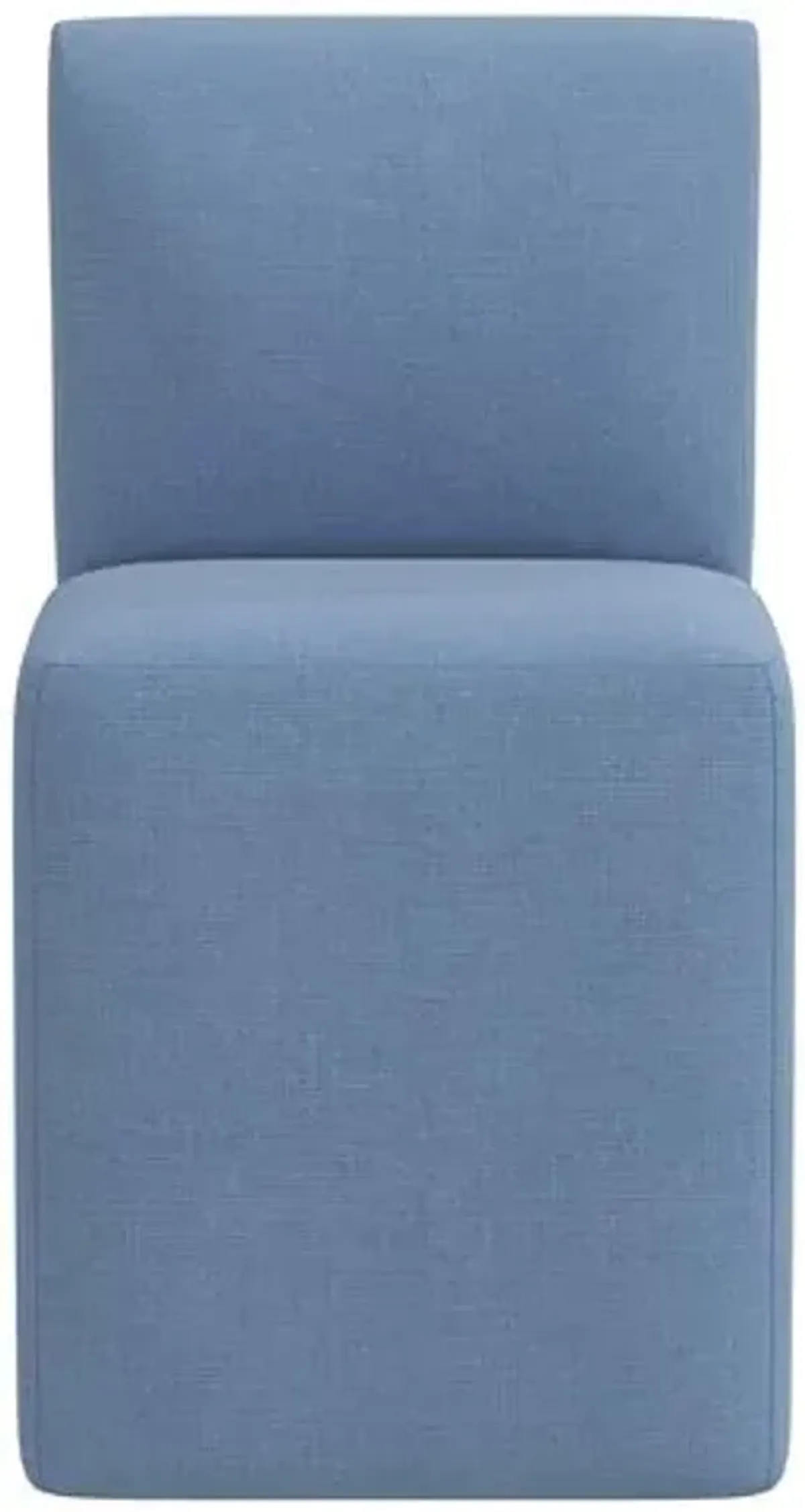 Graham Dining Chair - Linen - Blue