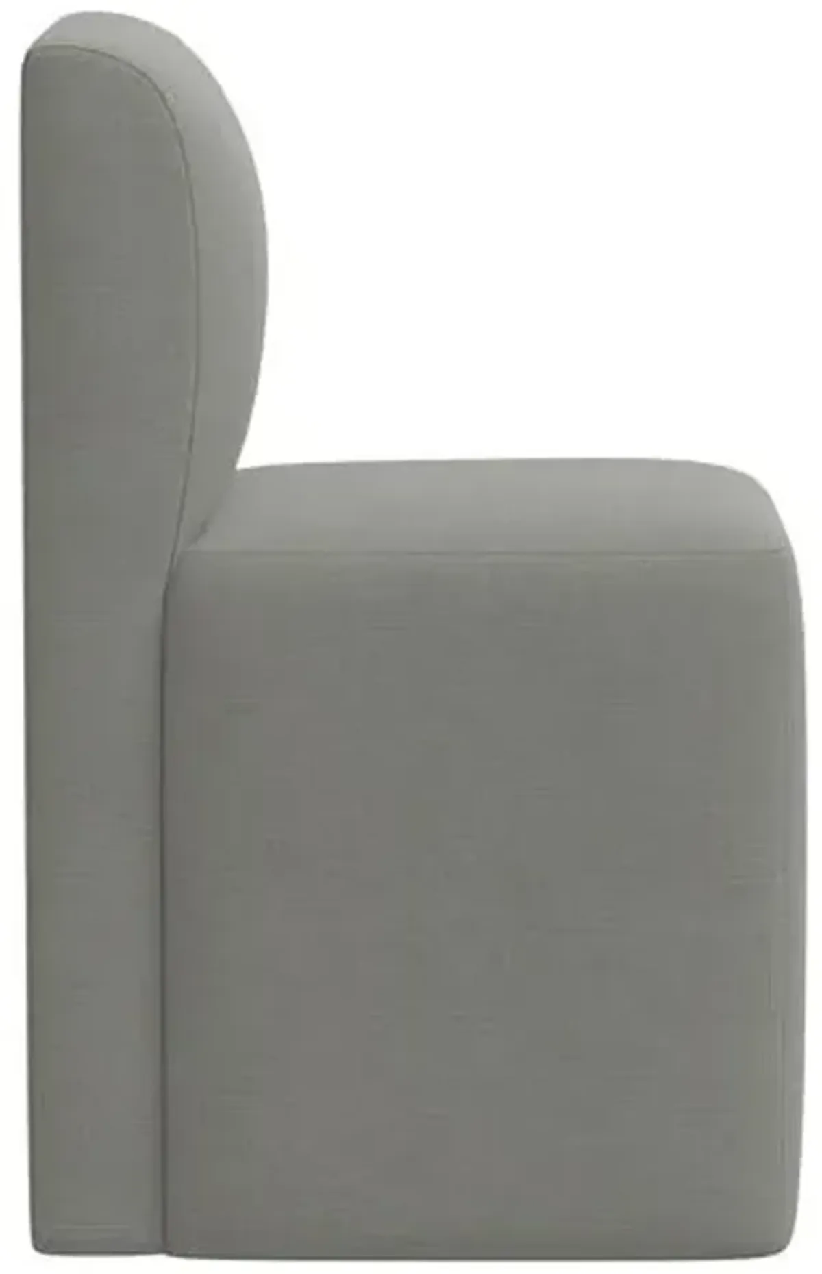 Graham Dining Chair - Linen - Gray