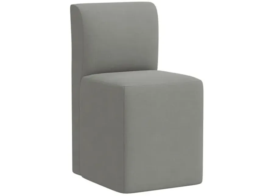 Graham Dining Chair - Linen - Gray