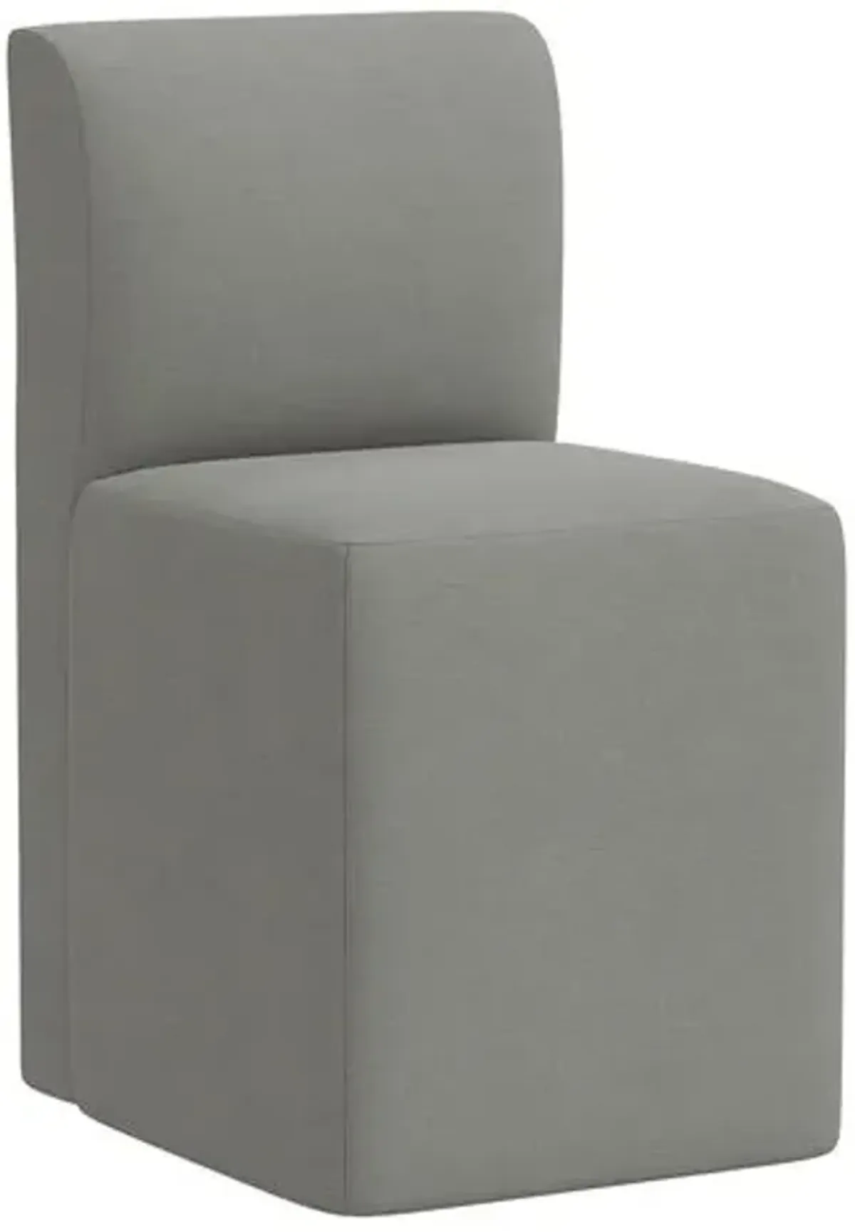 Graham Dining Chair - Linen - Gray