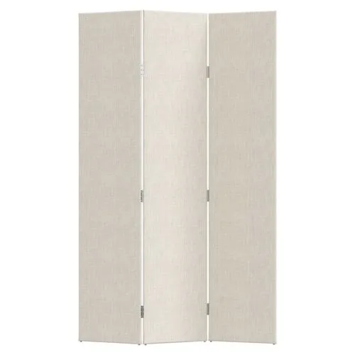 Melina Room Screen - Linen - Beige