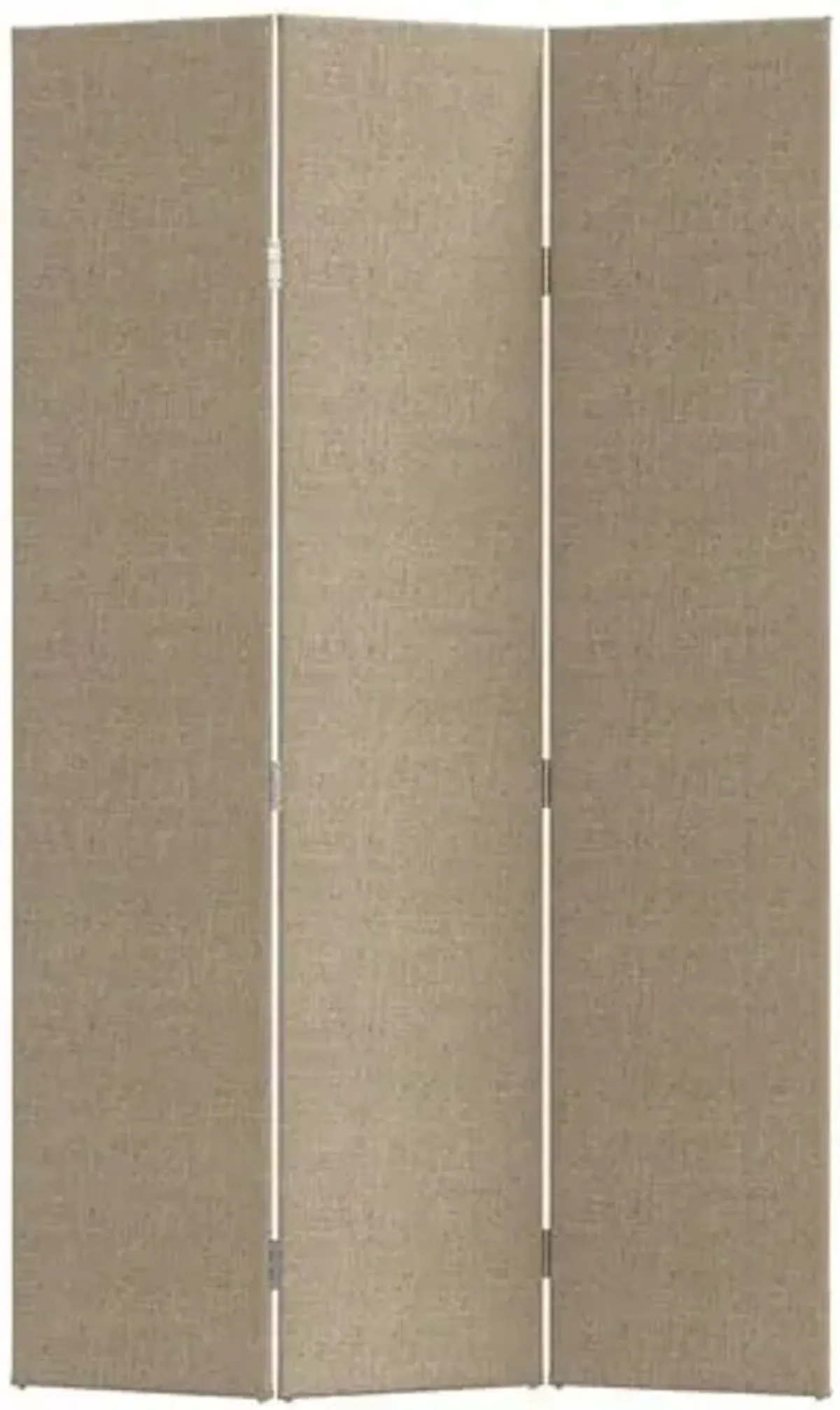 Melina Room Screen - Linen - Brown