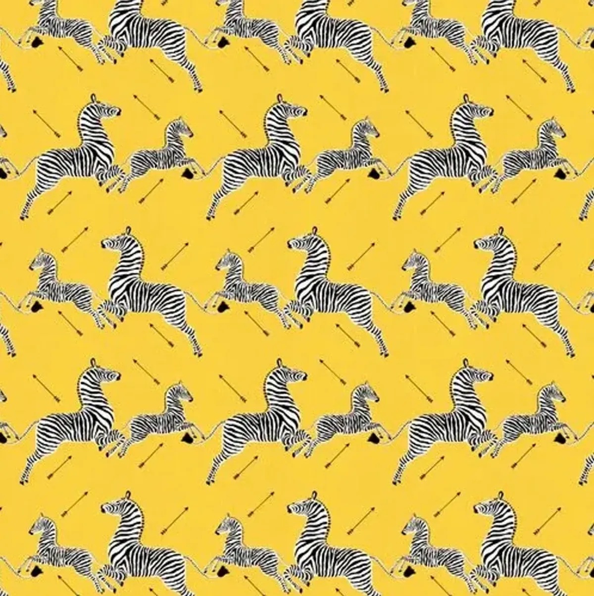 Dancing Zebras 20x20 Pillow - Handcrafted