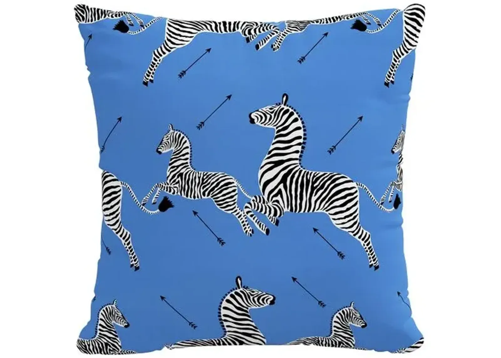 Dancing Zebras 20x20 Pillow - Handcrafted