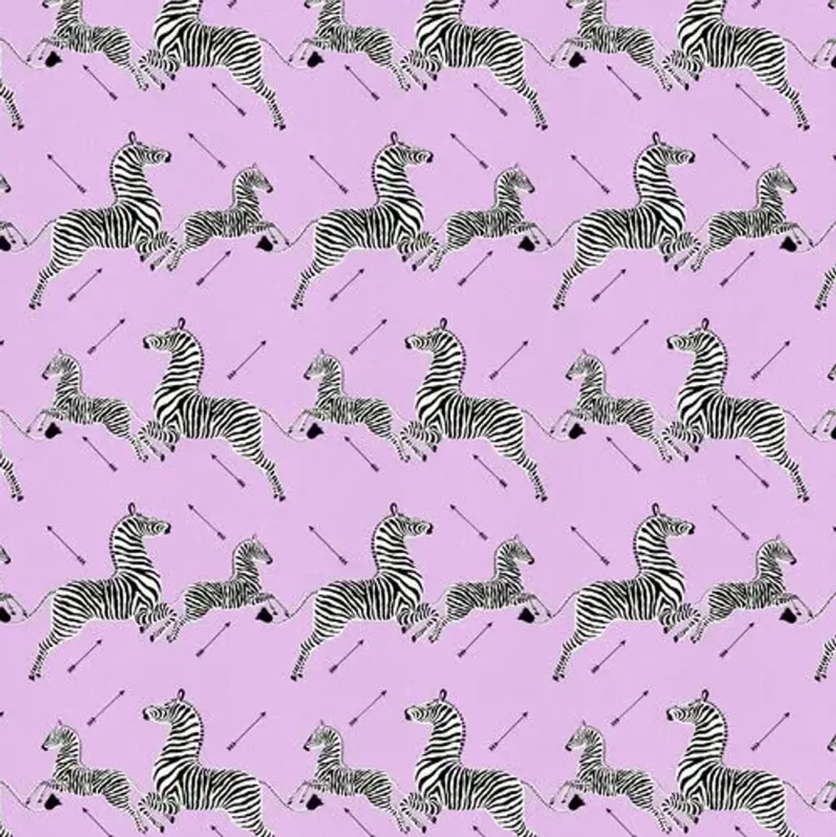 Dancing Zebras 20x20 Pillow - Handcrafted