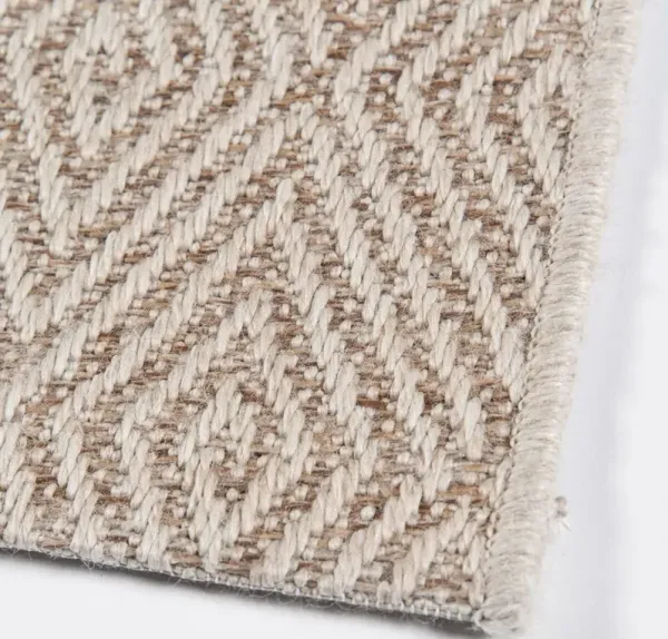 Downeast Wells Rug, Natural