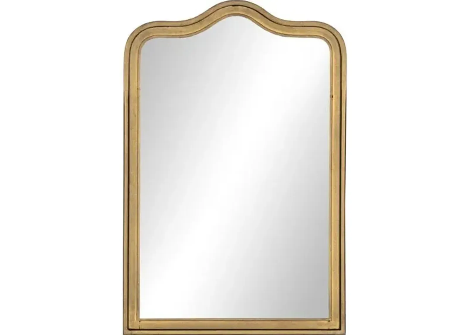 Isabella Wall Mirror - Antique Brass