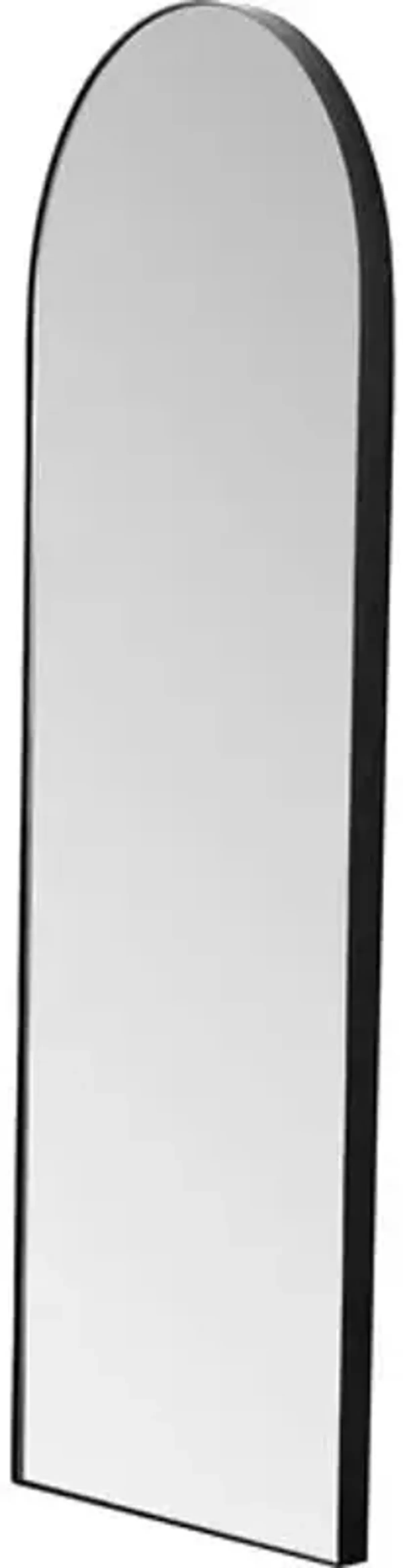 Vida Arched Floor Mirror - Black